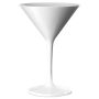 Nipco White Polycarbonate Martini Glass 7.75oz