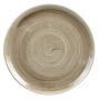 Antique Taupe Coupe Plate 11.25