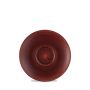 Churchill Super Vitrified Stonecast Patina Saucer - Red Rust - 15.6 Inch