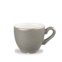 Churchill Stonecast Espresso Cup 3.5oz Peppercorn Grey