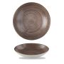 Stonecast Raw Coupe Bowl - Brown 18.2cm