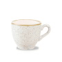 Churchill Stonecast Espresso Cup 3.5oz Barley White