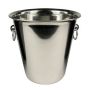 4Qt. Stainless Steel Champagne / Ice Bucket 