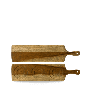Wood Medium Rect Handled Board 46.9X12Cm Box 4