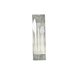 Recyclable 3 in 1 Cutlery Pack Set (Polystyrene)