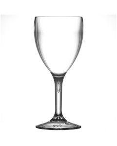 Premium Polycarbonate Wine Glass 9oz CE @ 175ml