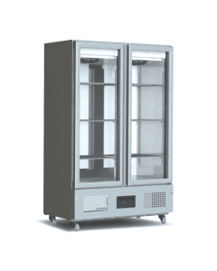 FSL800G Slimline 800 Litre Upright Glass Door Refrigerated Cabinet