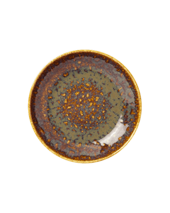 Vesuvius Amber Coupe Bowl 29cm (11 1/2")