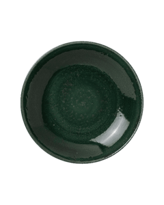 Vesuvius Burnt Emerald Coupe Bowl 29cm (11 1/2")