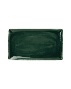 Vesuvius Burnt Emerald Rectangle Tray 33cm x 19cm (13? x 7 1/2")