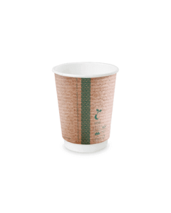 12oz double wall brown kraft cup, 89-Series