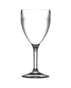 Premium Polycarbonate Wine Glass 11oz CE @ 125