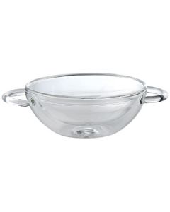 Thermic Double-Walled Glass Wok with Dual Handles