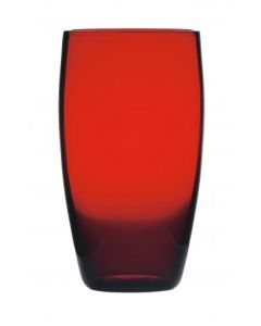 Ruby Red Hi-Ball Tumbler Glass 15.75oz