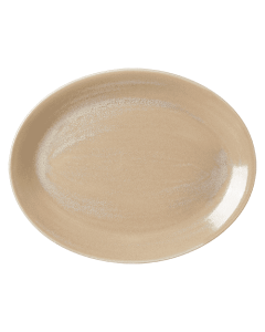 Revolution Sandstone Oval Plate 34.3 cm (13 1/2")