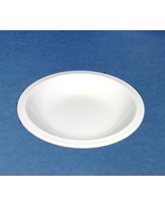 Churchill Vitrified Nova - 17.2oz White Rimmed Soup Plate