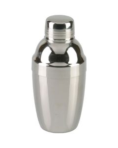 Polished 3 Piece Cocktail Shaker
