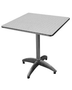Stainless Bistro Table Square