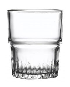 Empilable Fluted Tumbler Glass 7oz