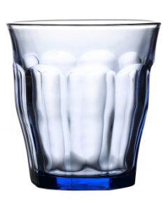 Picardie Old Fashioned Whisky Glass Marine Blue 11oz