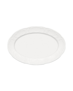 OVAL RIMMED PLATE 28cm X 19cm