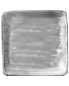 Modern Rustic Grey - Flat Square Plate 8.4"