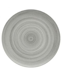 Modern Rustic Grey - Flat Coupe Plate 12.8"