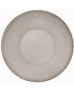 Modern Rustic - Deep Coupe Plate Natural Gray 9.6"