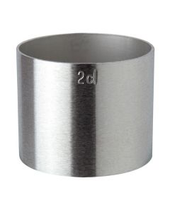 2cl Stainless Steel Thimble Measure