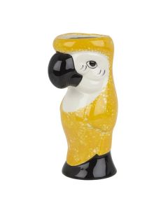 Ceramic Parrot Tiki Mug - 750ml - Yellow