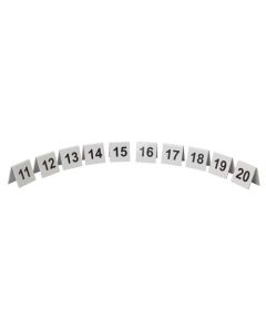 Perspex Table Numbers 11-20