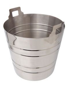 Stainless Steel Champagne Bucket - 5 litre