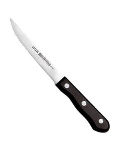 Polywood Steak Knife (Light Black) Full Tang 22cm
