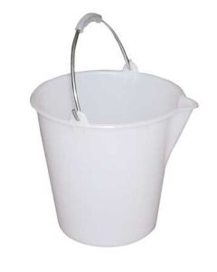 12 Litre Graduated Plastic Bucket