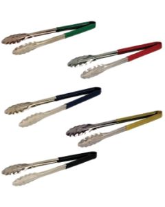 Colour Coded S/S Tongs