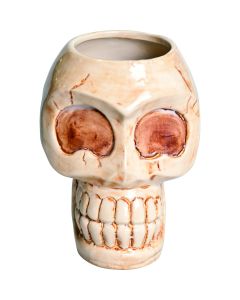 Ceramic Tiki Skull Mug