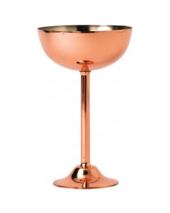Tall Copper Goblet with Non Allergenic Lining 7oz