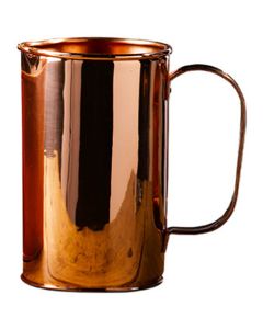 Copper Water Pitcher with Nickel Lining 1.9 Litre