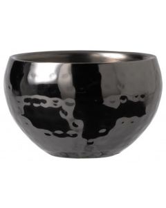 Hammered Black Nickel Sophiya Bowl 8.75oz