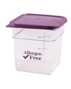 3.8L Allergen Square Storage Container