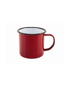 Red Enamel Mug 12.5oz
