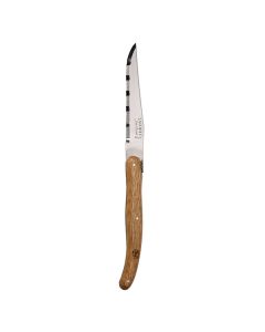 Laguiole Oakwood Handle Stk Knife Serrated 1.2mm Blade