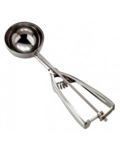 1.4oz Stainless Steel Heavy Duty Ice Cream Scoop With Spring Loaded Handle