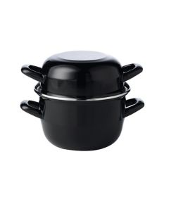 Mussel Casserole Dish and Cover (Black) 70oz