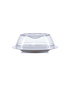 Clear PC Plate Cover 18cm