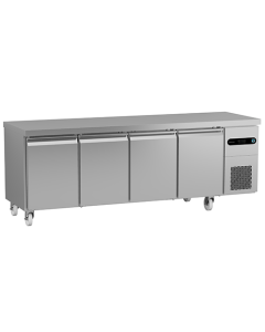 Snowflake GII SCR-225DG-LLRR-RRC-C1 U 4 door counter refrigerator