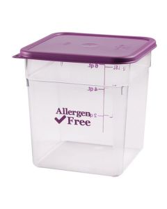 7.6L Allergen Square Storage Container