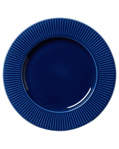 Willow Azure Gourmet Plate Large Well 28.5cm (11 1/4")
