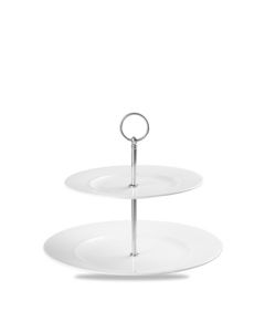 Alchemy 2 Tier Plate Tower | Cake Stand (China)