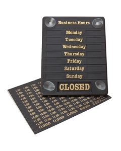 Sign Business Hours